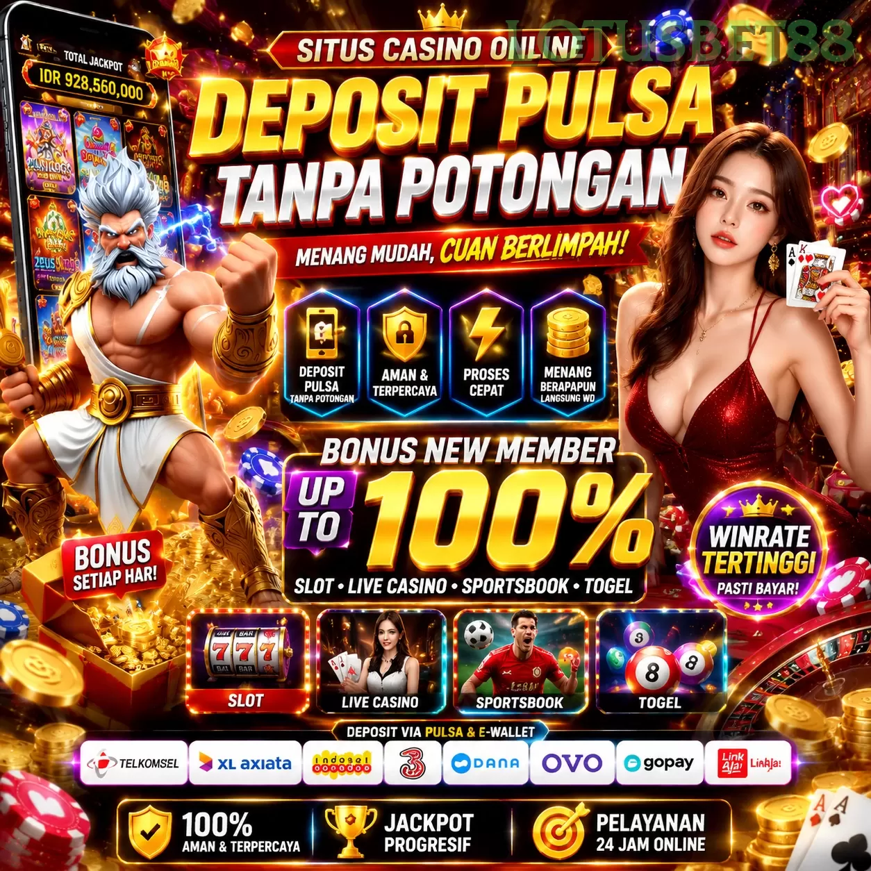 Mengulas Keunggulan Permainan di Situs lotusbet88